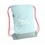 Mochila multifunción con bolsa para el polvo con cordón colorido y logotipo personalizado