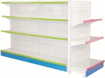 Espositore per scaffalature in metallo per supermercati