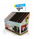 Pop Retail Custom Floor Type 3 Полки Косметика Картонная Витрина Подставка