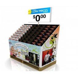 Pop Retail Custom Floor Type 3 Полки Косметика Картонная Витрина Подставка