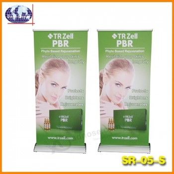 Retrattile Base Larga Singolo Lato Pop Up Display Roll up Banner Stand
