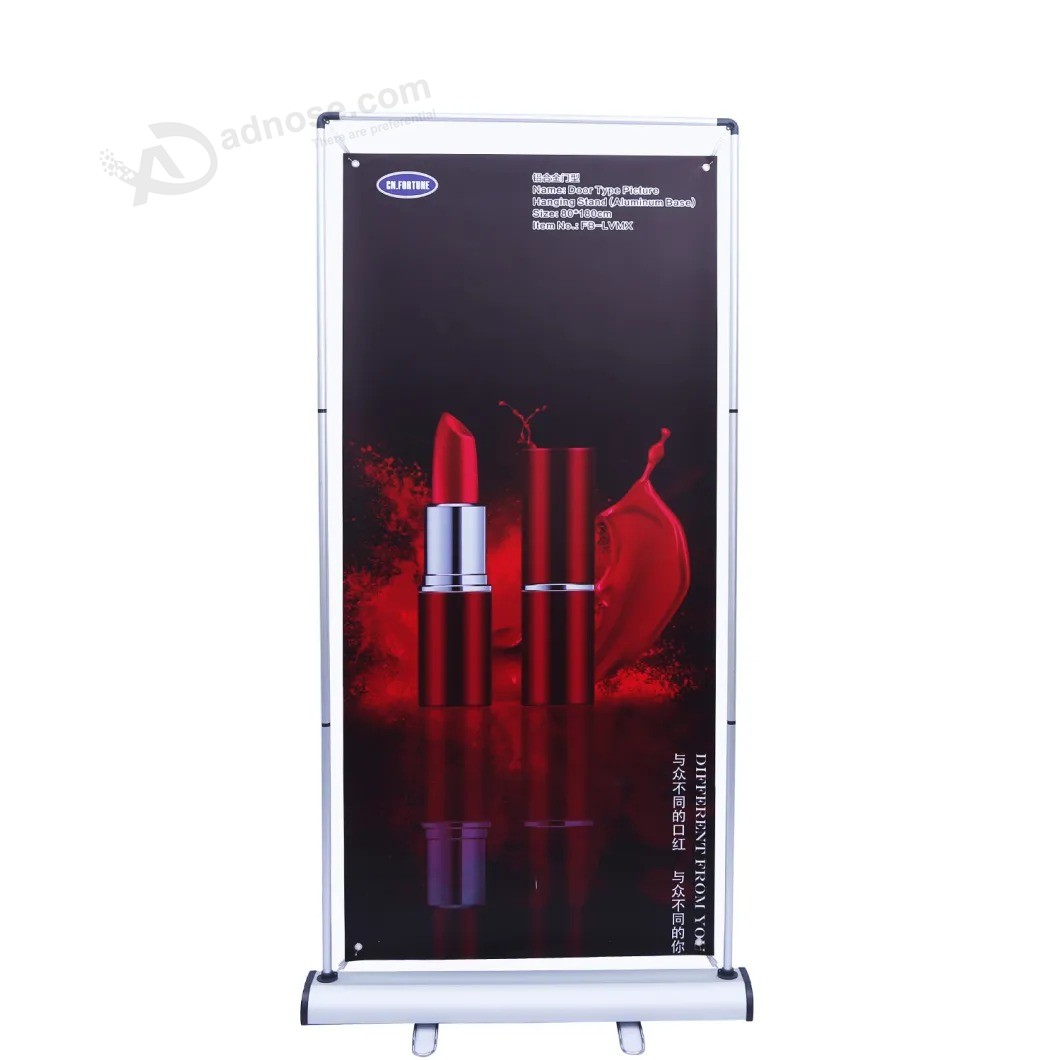 Advertising Display Stand Aluminum Base Door Type Picture Hanging Stand