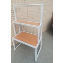 Pop up Wall Stone Showroom Paraguas Metal Floor Roll Display Stand