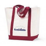 Bolso de lona de algodón estampado personalizado