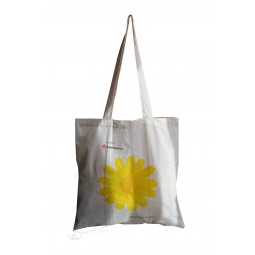 Cmyk Printing Gift Women Ladies Handbags Fashion Shopping Cotton Canvas Tote Bag