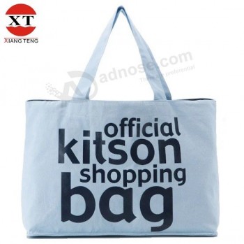 Tela di cotone Shopping promozionale Tote Bag (FLYDL1001)