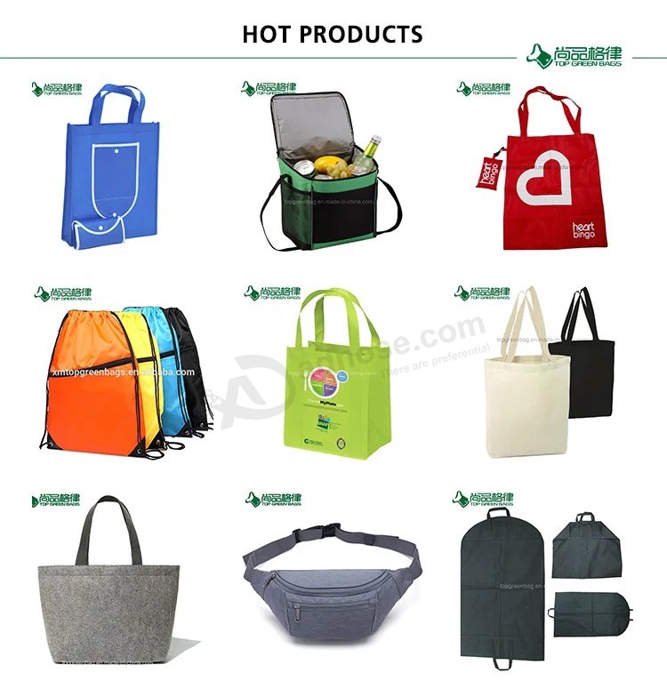 China Factory Canvas Cotton Shopping Bag Handbag for Grocery