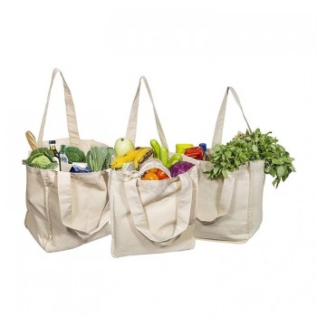 Werbeartikel Baumwolle Tasche Canvas Taschen Lebensmittel Einkaufstaschen für Geschenk