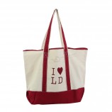 Riciclato Bci Oeko-Tex Regalo Organico Delle Donne Borse Delle Signore Moda Shopping Cotone Tela Tote Bag