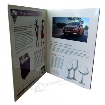 Heetste Advertentie 7inch LCD Scherm Video Catalogus