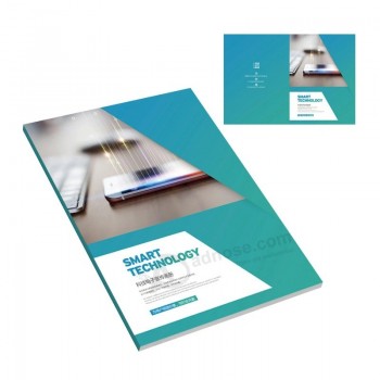 Aangepaste kleurendruk glanzend gecoat papier Soft Cover catalogus
