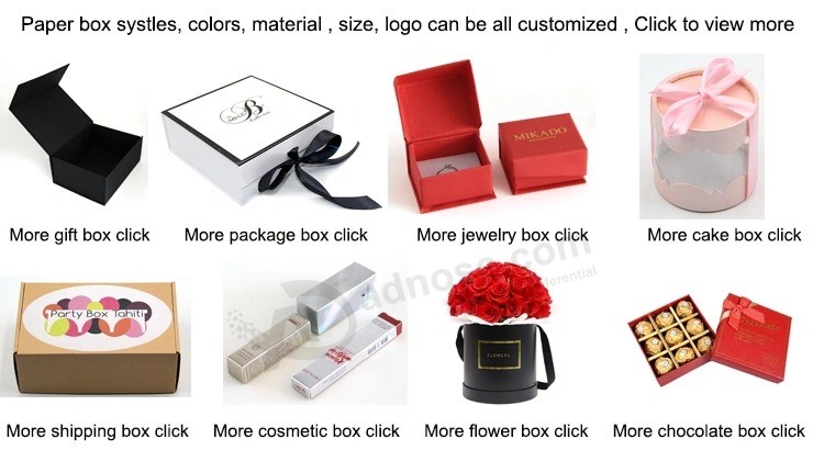 Wholesale Hard Cardboard Magnetic Close White Paper Gift Box