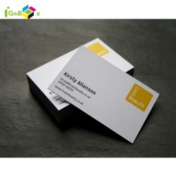 hochwertige Visitenkarten mit eigenem Logo Luxus Papier Visitenkarten