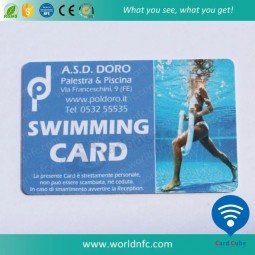 Meistverkaufte CR80 NTAG213 RFID-Mitgliedschaft / Business Smart Em Karte