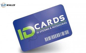Carta regalo senza contatto in materiale PETG in PVC Cr80, carta con nome aziendale, carta di credito bancaria con stampa in plastica RFID con stampa offset
