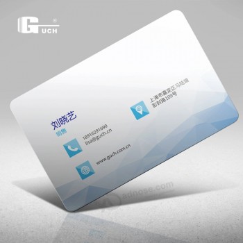 Inkjet beidseitig bedruckbare flexible Kunststoff-PVC-Visitenkarte