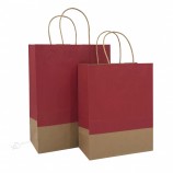 Venta al por mayor Bolsa de embalaje de papel Bolsa de papel kraft de caramelo personalizada
