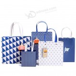 Nuevo fabricante de bolsas de papel kraft de lujo / bolsas de compras / bolsas de regalo