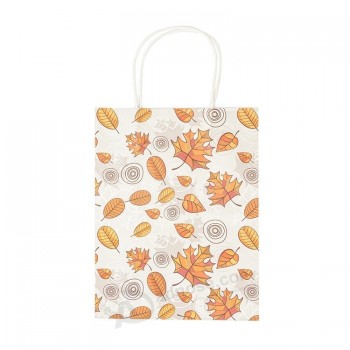 Vente en gros impression couleur corde poignée fabricant sac d’emballage en papier