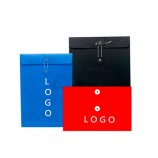 Logo Impression couleur Vêtements personnalisés Papier carton Enveloppe Emballage pour vêtements