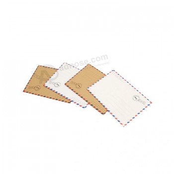Hight 질 싼 주문 인쇄 브라운 Kraft 종이 편지를 위한 Airmail 봉투