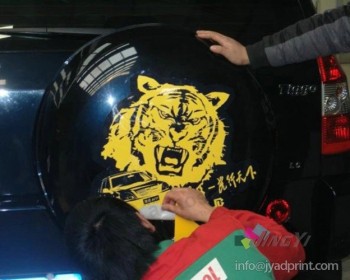 Op maat gemaakte auto decoratie vinyl zelfklevende sticker