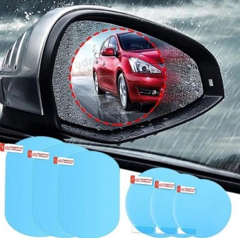 車のバックミラー保護フィルム防雨ミラーウィンドウクリア保護自動ステッカーナノコーティング防雨曇