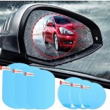 Auto achteruitkijkspiegel Beschermfolie Regenbestendig spiegelraam Helder Beschermend Auto Stickers Nano Coating Regenbestendig Anti Condens