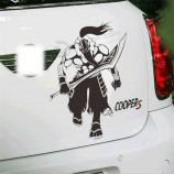 Aangepaste matrijzen gesneden vinylstickers afdrukken voor voertuig skateboard bumper auto raam