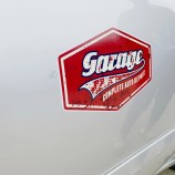 Reclame Verwijderbare Auto Sticker Leverancier Aangepaste Decal Bumper Sticker Cirkel PVC Stansen Vinyl Stickers