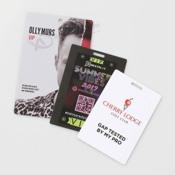 Design benutzerdefiniertes Logo Foto Geschäft PVC Kunststoff Ausweis Karte