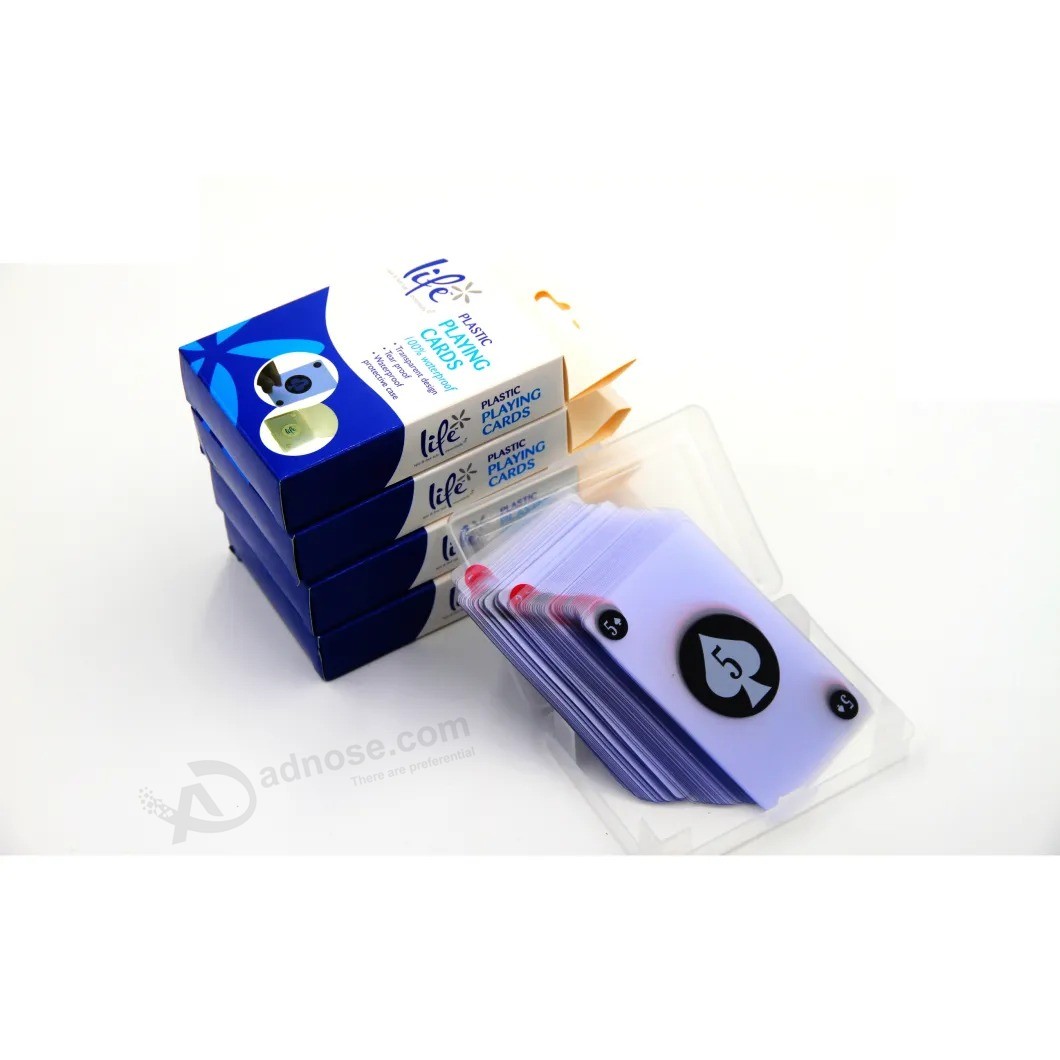Custom Printing Waterproof PVC Plastic Playing Cards