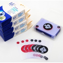 Individueller Druck von wasserdichten Spielkarten aus PVC-Kunststoff