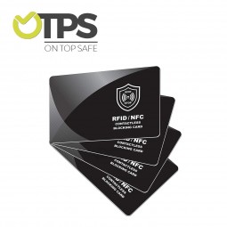 사용자 정의 PVC RFID 차단 카드 NFC 신호 보호 카드 비접촉식 카드
