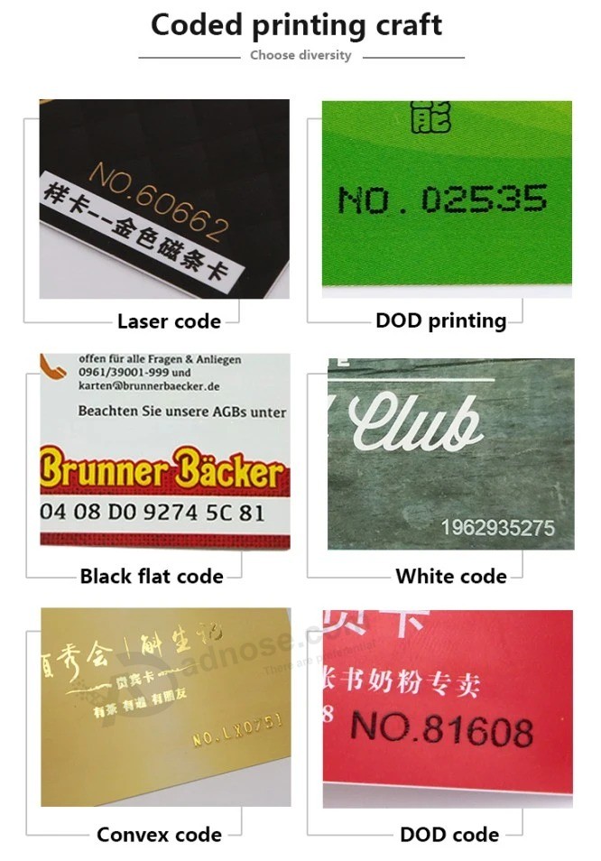 PVC Matte Glossy Forested Cmyk Printing Custom Member Card