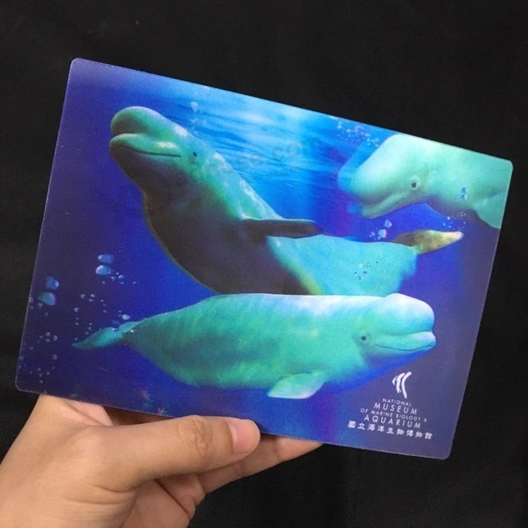 3D Lenticular Custom Services 3D Card Printing Postcard