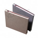 Promo Copertura di lino Autoadesivo Foto Scrapbook Book Album Cina Fornitore di Stampa di libri