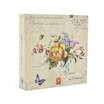 Álbum de fotos de papel de 50 hojas y 100 lados para foto de 4X6