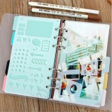 Custom Children DIY Dook Education Toys Doodle Photo Album with Template Ruler for Paiting