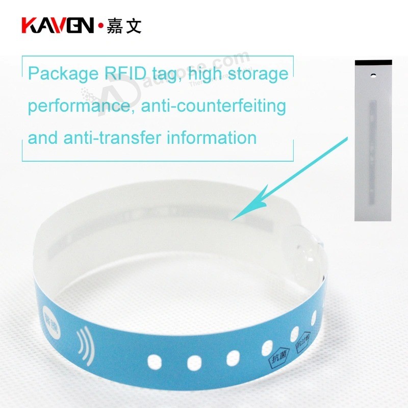 Adjustable Thermal Printing RFID Wristband