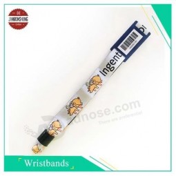 Event Polyester gewebtes Armband mit unterschiedlichem Code