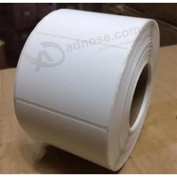 La Chine produit divers d’étiquettes autocollantes froides vierges en polyester blanc mat imperméable à l’eau pour l’emballage alimentaire en chambre froide