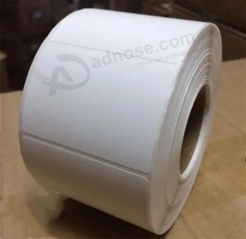 La Chine produit divers d’étiquettes autocollantes froides vierges en polyester blanc mat imperméable à l’eau pour l’emballage alimentaire en chambre froide