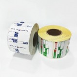 Zelfklevende aangepaste grootte stickers supermarkt prijskaartje barcode afdrukken label