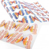 Etichette di trasferimento di calore in silicone con serigrafia morbida ad alta densità con logo personalizzato per magliette