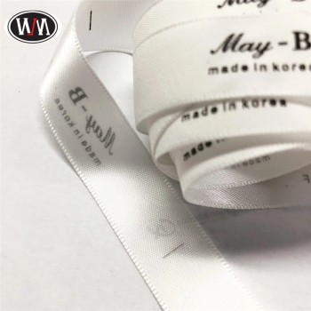 Etichetta tessuta con stampa lavabile personalizzata per indumento/abbigliamento