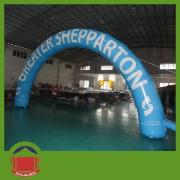 Arco inflable de gran tamaño con impresión completa