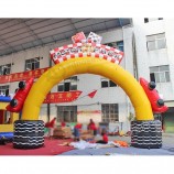 Motor Park Inflatable Advertising Arch for Outdoor