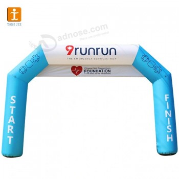 Start & Stop Race PVC Oxford Arco gonfiabile per pubblicità esterna