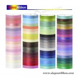 Venta al por mayor 6mm-50mm Cinta de satén de poliéster Cinta de seda personalizada Color Decoración-Dy05001